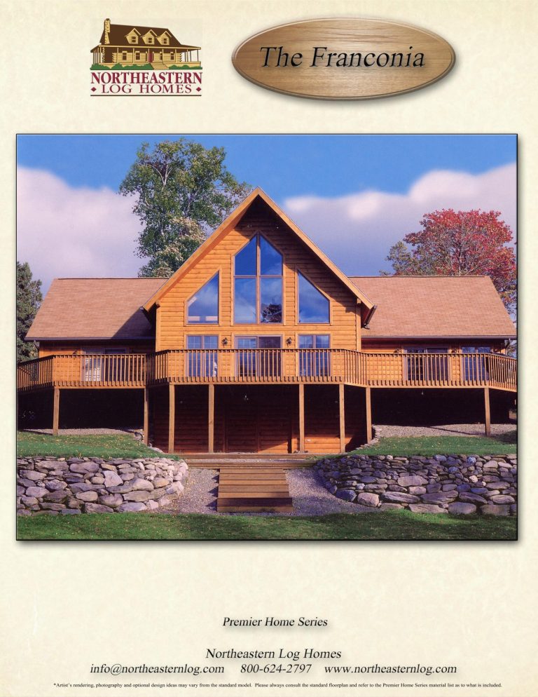 The Franconia Northeastern Log Homes